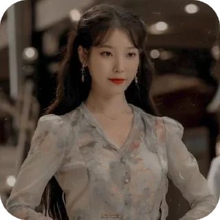 🥰 emoji Lee IU 🫧 Telegram sticker 19 of 40