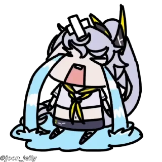 🥚 emoji •~=» Azur lane Animated «=~• @Anime_Sticker_noob Telegram sticker 11 of 17