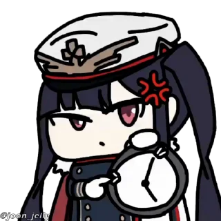 🥚 emoji •~=» Azur lane Animated «=~• @Anime_Sticker_noob Telegram sticker 10 of 17