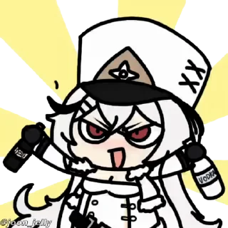🥚 emoji •~=» Azur lane Animated «=~• @Anime_Sticker_noob Telegram sticker 14 of 17