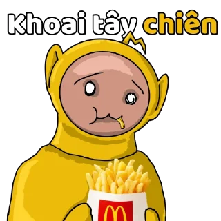 🍟 emoji BNB Chain Vietnam Telegram sticker 10 of 24