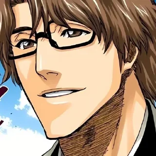 🌟 emoji Sosuke Aizen @stickersbag Telegram sticker 16 of 50