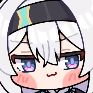 🥰 emoji 流萤 @DimensionID Telegram sticker 8 of 46