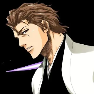 🌟 emoji Sosuke Aizen @stickersbag Telegram sticker 23 of 50