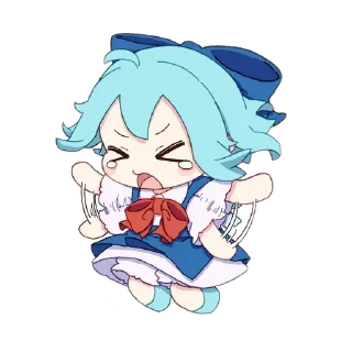😭 emoji Fumo Touhou | @ZRTChannel Telegram sticker 24 of 78