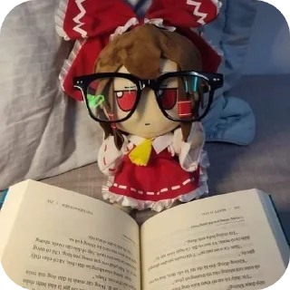🤓 emoji Fumo Touhou | @ZRTChannel Telegram sticker 18 of 78