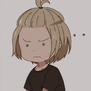 😐 emoji Sticker pack @Anime_Stickers_Pack Telegram sticker 3 of 50