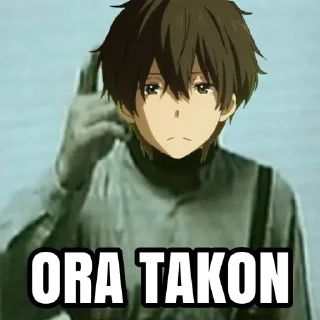 😅 emoji oreki nganjuk @jaldykrinj Telegram sticker 8 of 32