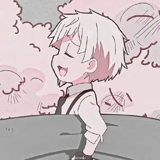 🍥 emoji Atsushi Nakajima Telegram sticker 7 of 20