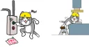 Sticker from 不安全現場猫