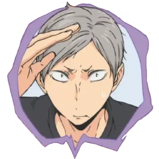 😨 emoji Anime Emotions • @AnimeCrunch_Stickers Telegram sticker 23 of 100