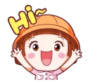 🙋 emoji school kids part 2 @emmastickers Telegram sticker 1 of 65