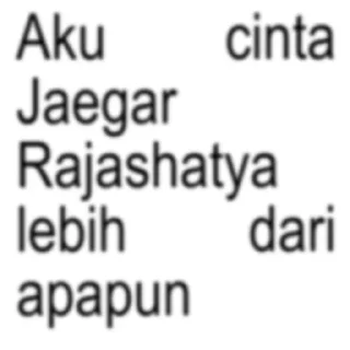 Sticker from aku cinta rajash