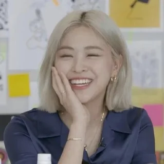 💗 emoji Ryujin Vlive  — @OOKANS Telegram sticker 5 of 50