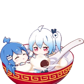 😝 emoji 住B站的2233娘 Telegram sticker 24 of 64