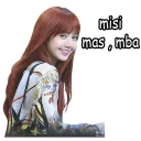 ✖️ emoji Lisa By @susuimut Telegram sticker 15 of 19