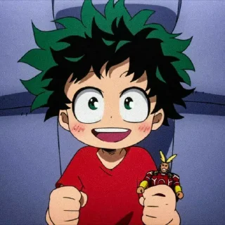🥦 emoji ❛𝙄𝙯𝙪𝙠𝙪 𝙈𝙞𝙙𝙤𝙧𝙞𝙮𝙖 𝙎𝙩𝙞𝙘𝙠𝙚𝙧 ❜ Telegram sticker 11 of 24