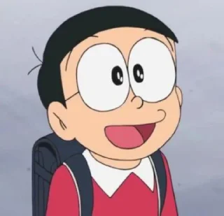 🤩 emoji @stickersbag 🌟 Nobita 🍃🌸 Telegram sticker 15 of 50