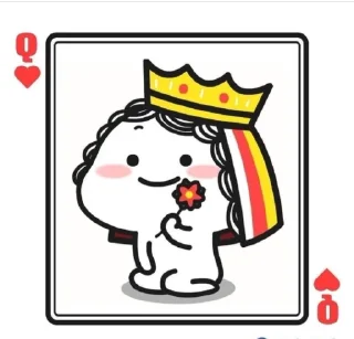 👸 emoji 🥳 Quby By ->> ❤️ @stickersbag (@CalsiBot) Telegram sticker 24 of 84