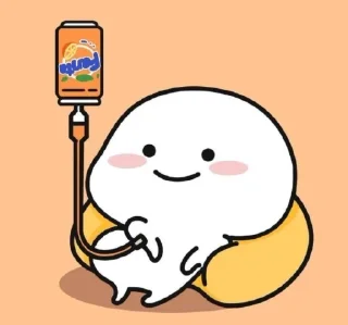 🍹 emoji 🥳 Quby By ->> ❤️ @stickersbag (@CalsiBot) Telegram sticker 19 of 84