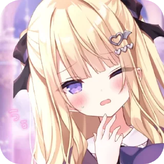 💇 emoji 月紫Aria@DaraNekoStickers Telegram sticker 23 of 46