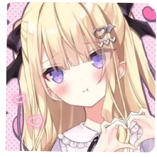 ❤ emoji 月紫Aria@DaraNekoStickers Telegram sticker 18 of 46