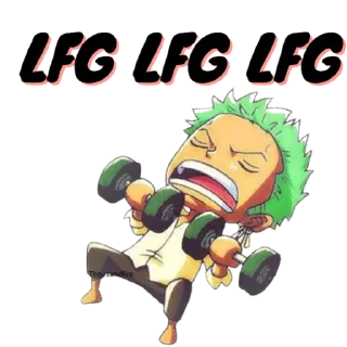 🤩 emoji Zoro CEO Telegram sticker 6 of 9