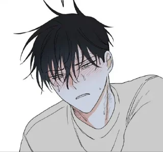 🥵 emoji kim Euihyun Telegram sticker 10 of 15