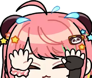 😥 emoji 米亞甘米表情包 Vol.4 (Unofficial) Telegram sticker 5 of 25