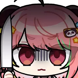 🔪 emoji 米亞甘米表情包 Vol.4 (Unofficial) Telegram sticker 16 of 25
