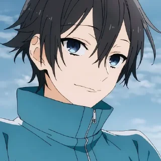 Sticker from Miyamura Izumi @anime_stickers_alone