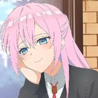 😄 emoji Shikimori Smiling Telegram sticker 17 of 17
