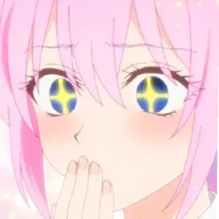 😄 emoji Shikimori Smiling Telegram sticker 6 of 17