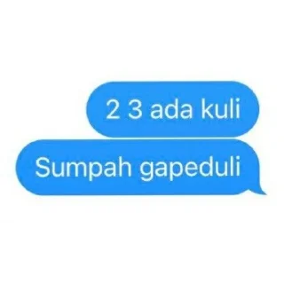 Sticker from orang