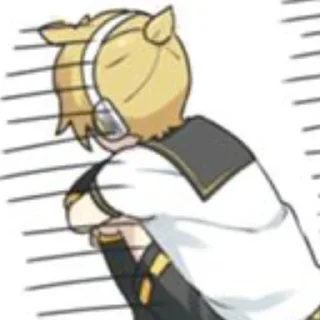 Sticker from Kagamine len [by : @Sugar_Blxsoom]