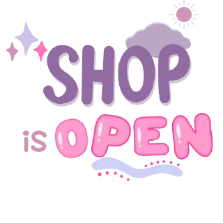 Sticker from stixx lilac & mauve - subscricbe