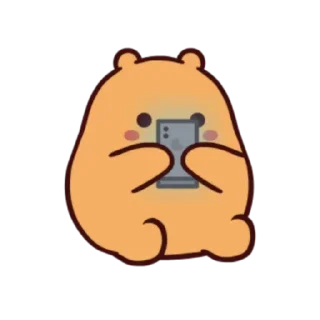 😶 emoji Kiwa Bear @urfavorito Telegram sticker 12 of 17