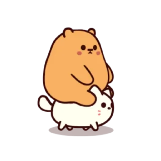 ☺️ emoji Kiwa Bear @urfavorito Telegram sticker 14 of 17