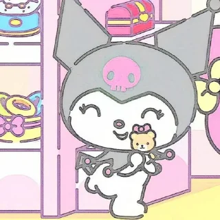 Sticker from Kuromi ptl! @scribbnle.