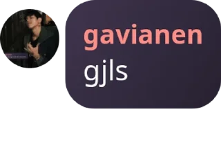 Sticker from gavi cakep