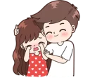 😥 emoji Boobib Cute Couple 💋 Telegram sticker 13 of 120