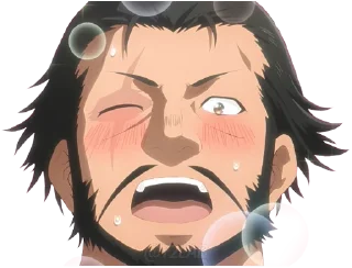 😳 emoji Benriya Saitou-san, Isekai ni Iku @Y2LAB Telegram sticker 20 of 20