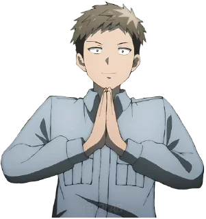 🙏 emoji Benriya Saitou-san, Isekai ni Iku @Y2LAB Telegram sticker 12 of 20