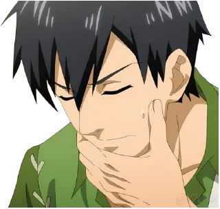 🤔 emoji @Y2Lab Tondemo Skill de Isekai Hourou Meshi Telegram sticker 17 of 54