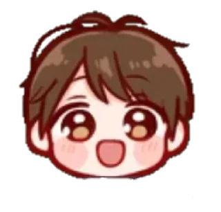 😄 emoji Cute boy Telegram sticker 9 of 23