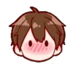 😳 emoji Cute boy Telegram sticker 19 of 23