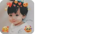 😍 emoji 🍿𝕄𝕚𝕟𝕚 𝕂𝕒𝕟𝕘𝕤 🍿 @ItsMeSithija Telegram sticker 7 of 81