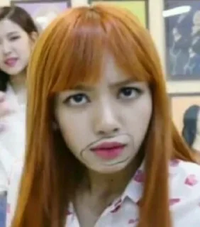 😏 emoji lisa meme @mentahanRoleplay Telegram sticker 8 of 25