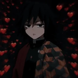⚠️ emoji 𓈒𓏸🛵♡̷̷ tomioka giyuu @namaplanet Telegram sticker 8 of 25