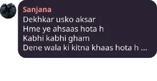 ✌️ emoji Shayari ❤️ Telegram sticker 20 of 43